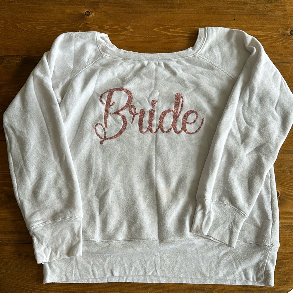 Bride sweatshirt